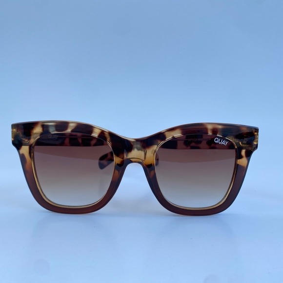 Quay Australia After Hours Tortoise Brown Fade Sunglasses - Picture 3 of 9